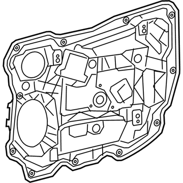 Mopar 68314741AA Panel-Carrier Plate