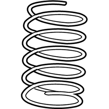Acura 51406-STX-A52 Spring, Left Front