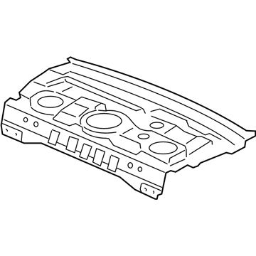 Acura 66500-TK4-A01ZZ Shelf, Rear Parcel