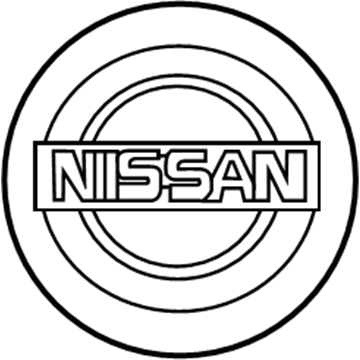 Nissan 40342-5ZM1A Disc Wheel Ornament