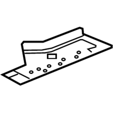 GM 22990182 Side Reinforcement