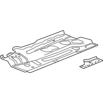 GM 23374929 Front Floor Pan