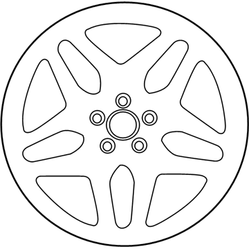 Infiniti D0300-5DA9A Aluminum Wheel