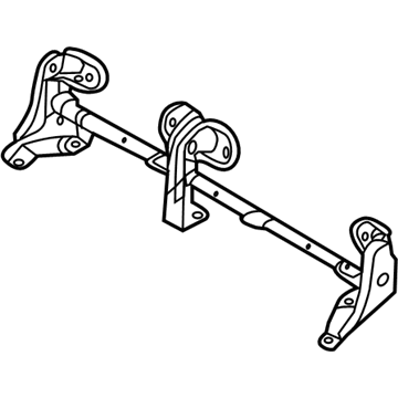 Nissan 88607-3VL0A Bracket Assy-Rear Seat Back, Side RH