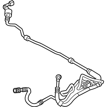 BMW 32-41-6-784-711 Combination Return Pipe