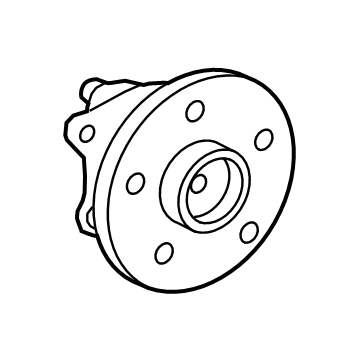 Lexus 42410-78010 HUB & BEARING ASSY