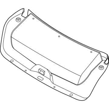 Hyundai 81051-L0000-NNB Trim T/LID