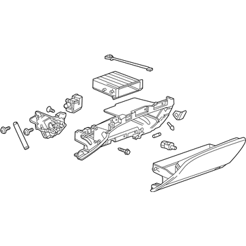 GM 23485916 Glove Box Assembly