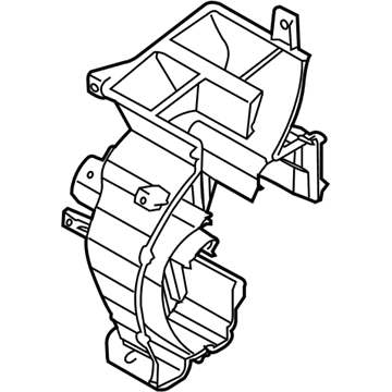 Hyundai 97135-3X100 Case-Heater & Evaporator, RH