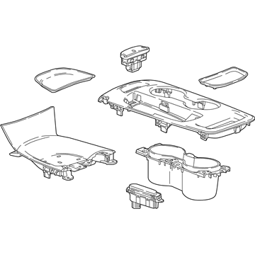 GM 84647971 Shift Panel