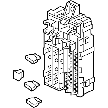 Honda 38200-TK8-A12 Box, Driver Fuse