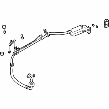 Hyundai 97775-CW000 TUBE ASSY-SUCTION & LIQUID