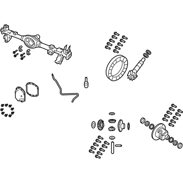 Mopar 68401396AA Axle-Service Rear