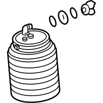 Lexus 48080-60020 Cylinder Assembly, Pneumatic