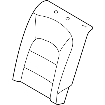 Kia 89360A7951KMT COVERING ASSY-RR SEA