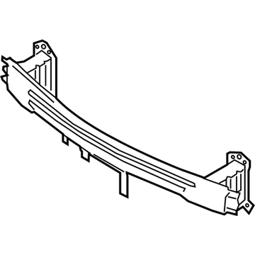 Hyundai 64900-S2010 Beam Complete-FR Bumper