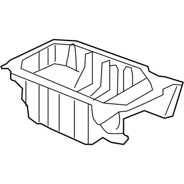 Acura 11200-RX0-A00 Pan Assembly, Oil