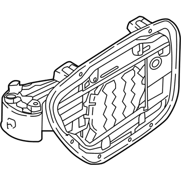 BMW 51-17-7-368-306 Cover Housing Charging Socket