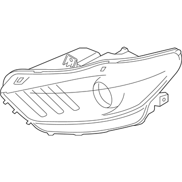 Ford JR3Z-13008-A Composite Headlamp