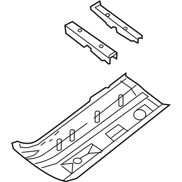 Nissan 74321-ET030 Floor-Front, LH