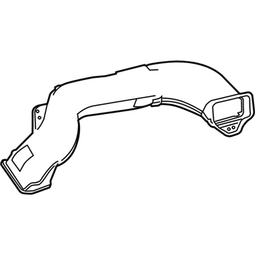 Lexus 55845-53050 Duct, Heater To REGI