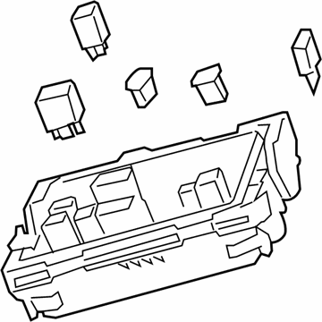 GM 23218145 Fuse & Relay Box