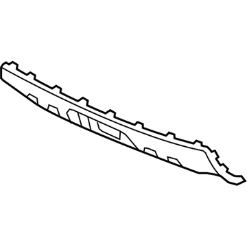 Honda 71502-SZA-A50 Garnish, RR. Bumper Face Skid