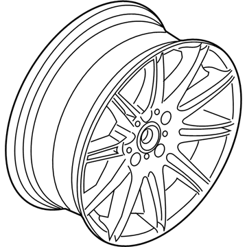 BMW 36-11-7-847-083 Light Alloy Rim