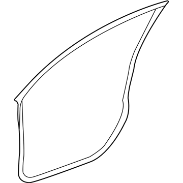 Mopar 5074512AD WEATHERSTRIP-Front Door Mounted