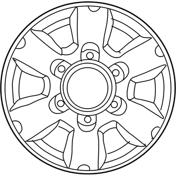Nissan 40300-2S400 Aluminum Wheel