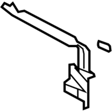 Mopar 5160139AD TROUGH-LIFTGATE Opening