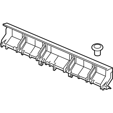 Honda 84523-TG7-A00ZA Divider, Cargo Bin *NH900L* (DEEP BLACK)