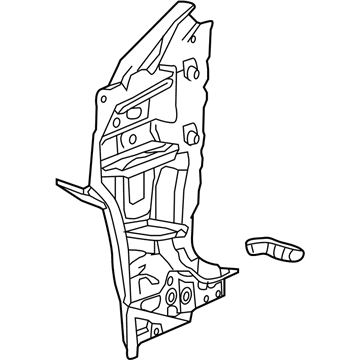 GM 39130468 Hinge Pillar Reinforcement