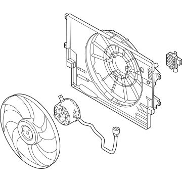 Kia 25380Q5000 Blower Assembly