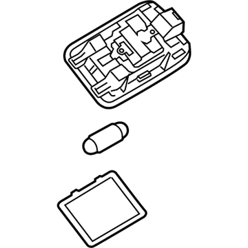 Kia 928702P600H9 Lamp Assembly-Rear Map RH