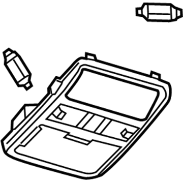 Nissan 26430-1PB0A Lamp Assembly Map