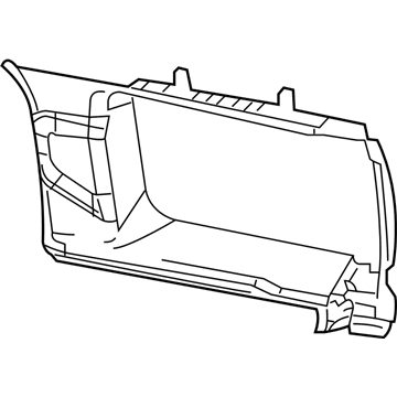 Mopar 1TK72HDAAB Molding-C Pillar