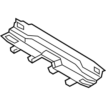 Hyundai 65610-3V000 Member Assembly-Rear Floor Front Cross