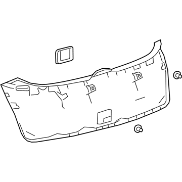 Lexus 67750-76030-C0 Board Assembly, Back Doo