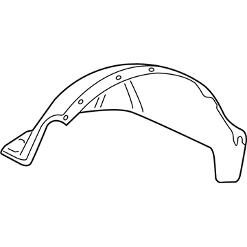 GM 15095669 Fender Liner