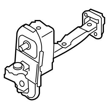 Hyundai 79480-J9000 Checker Assembly-Rear Door, LH