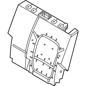 Ford M2DZ-7866801-A PAD - REAR SEAT BACK