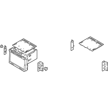 Hyundai 96160-E6000-4X Audio Assembly