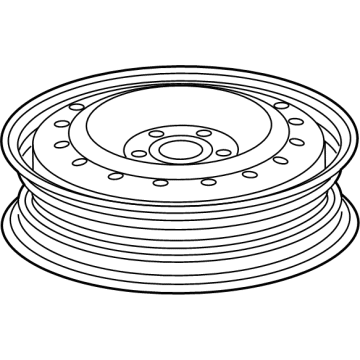 Acura 42700-TYA-A51 WHEEL, DISK (18X4T)