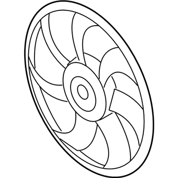 Kia 252312E000 Fan-Cooling