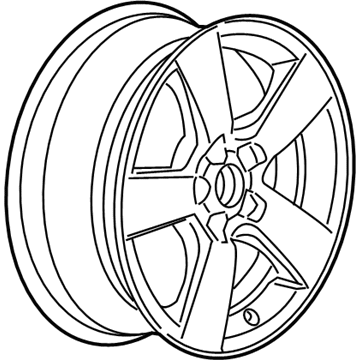 GM 95224533 Wheel, Alloy