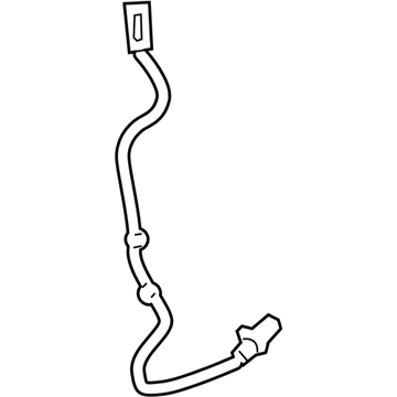 BMW 34-52-6-775-866 Rear Abs Wheel Speed Sensor