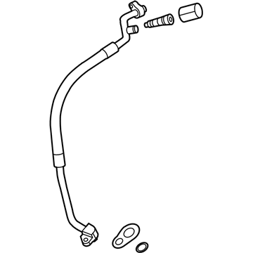 Ford BE8Z-19D734-A Suction Hose