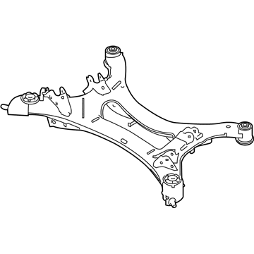 Nissan 55400-JP00A Member Complete-Rear Suspension