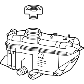 Mopar 68379825AB Bottle-COOLANT Recovery